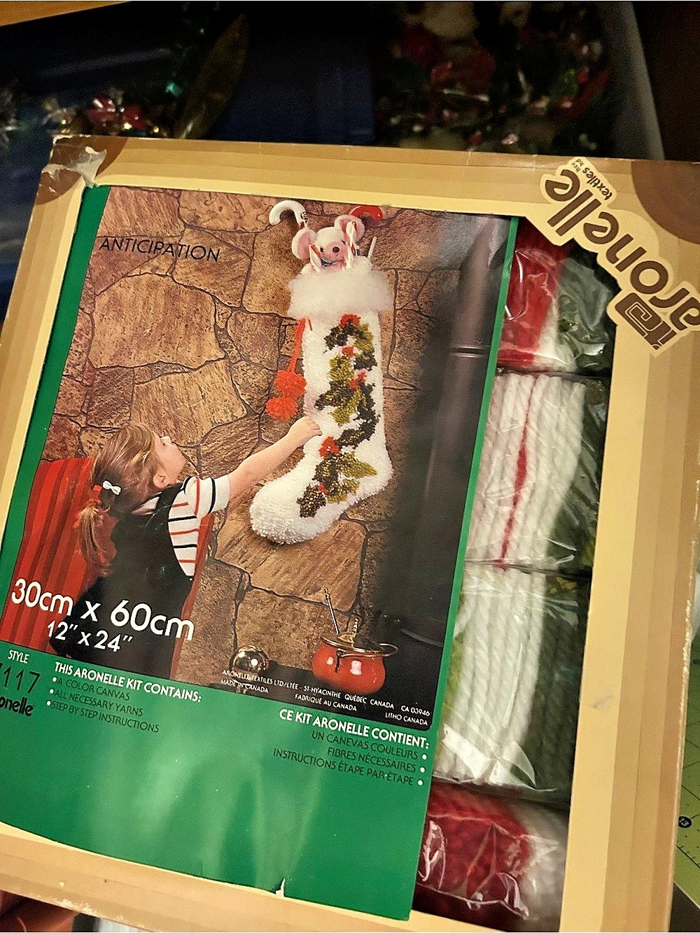 Ardelle Dimensions Christmas Stocking Needlepoint Kit NWT